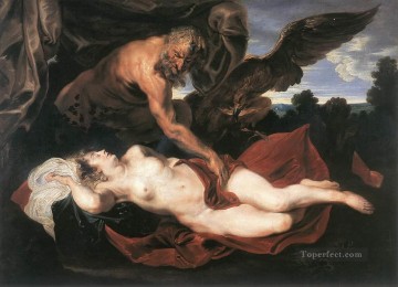 Júpiter y Antíope mitológico barroco Anthony van Dyck Pinturas al óleo